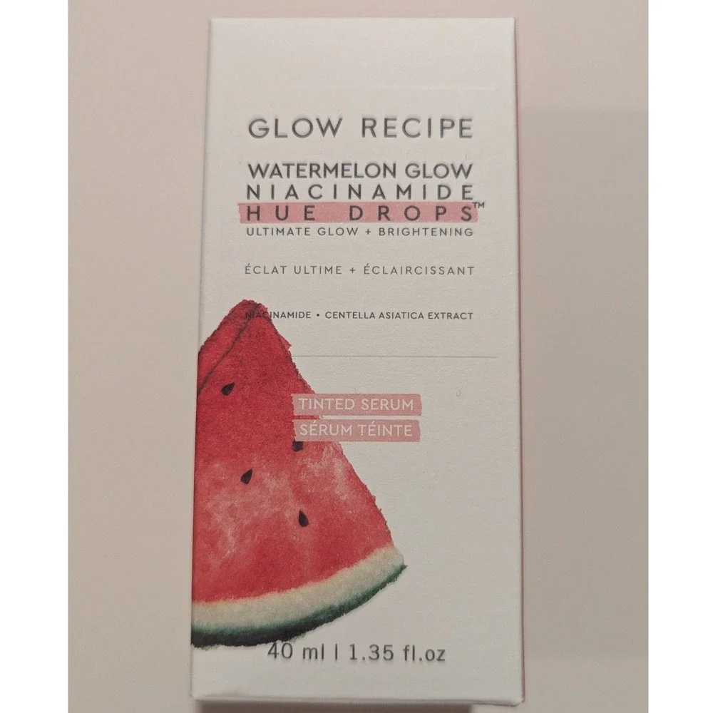 Glow Recipe Watermelon Glow Niacinamide Hue Drops Tinted Serum Rosy Glow 40ml